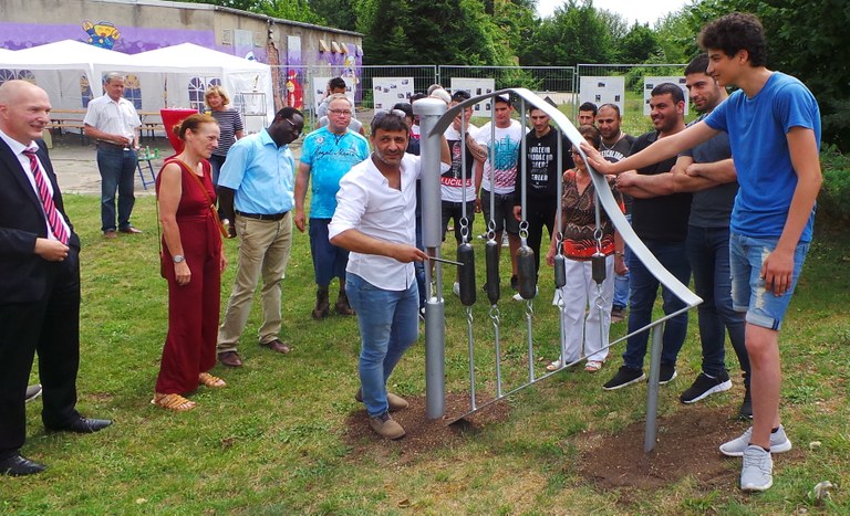 SBH Nordost eröffnet "Klangpark" in Halle